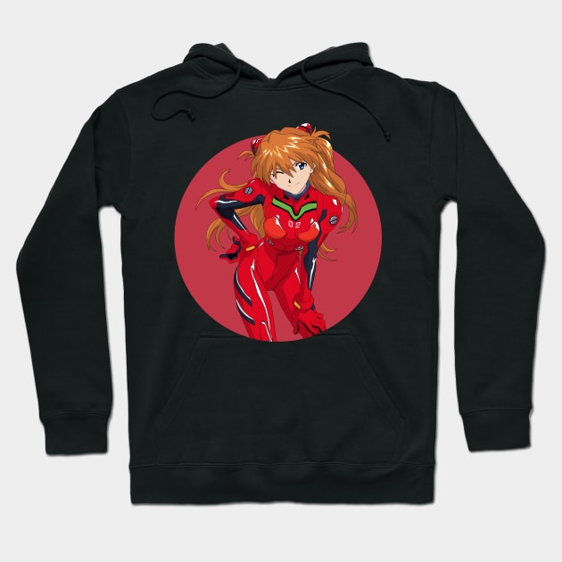 Neon Genesis Evangelion - Asuka Langley Hoodie by WalidSodki